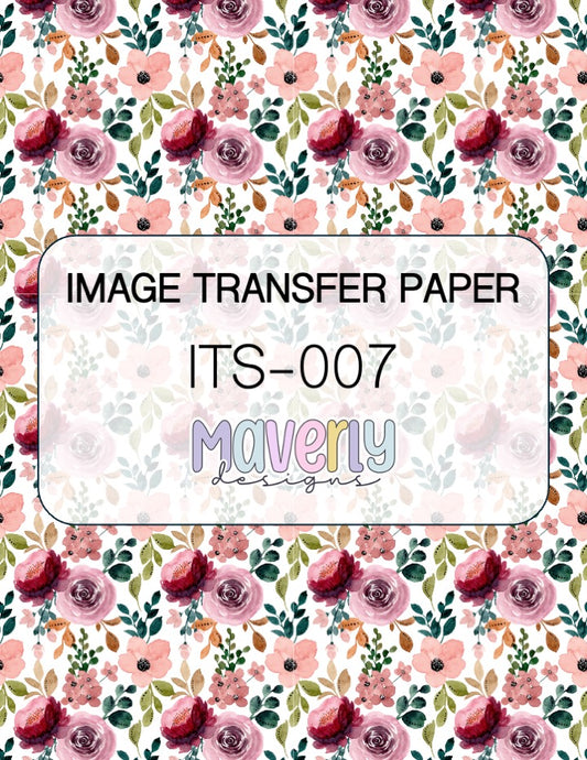 ITS-007 - IMAGE TRANSFER PAPER (A08)