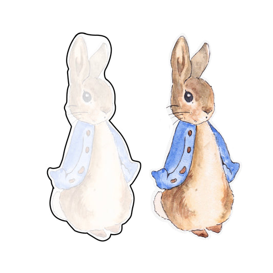 Peter Rabbit #2 Outline Clay Cutter and Matching Transfer Paper  - January 2026 Launch