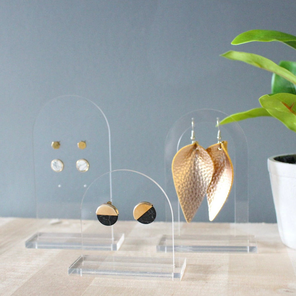 Acrylic Earring Displays - Multiple Styles Available