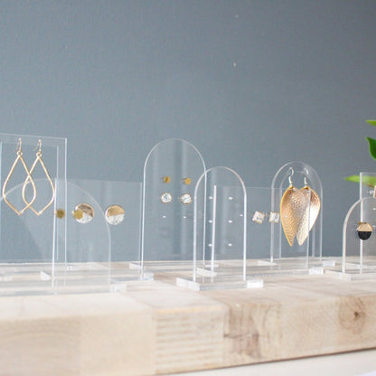 Acrylic Earring Displays - Multiple Styles Available