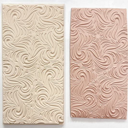 Abstract Design Polymer Clay Texture Mat – RoseauxClayCo