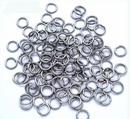 Gun Metal Jump Rings - 200PCS