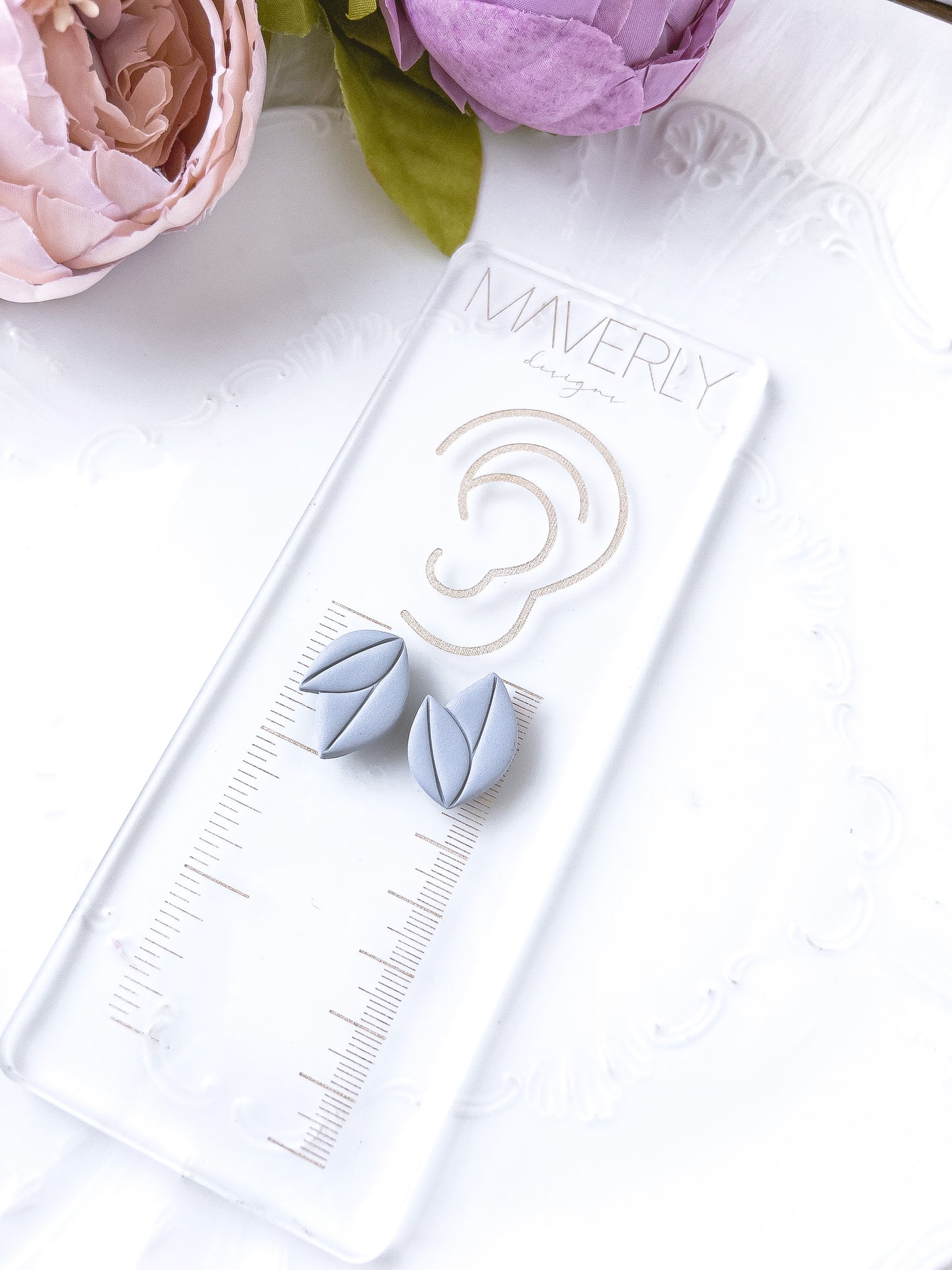 Flower and Leaf Dangle Set - February Launch