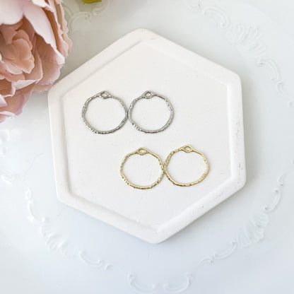 Small Circle Bezel Charm (10 PIECES)  - February Launch