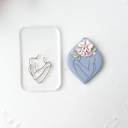 Self-Love Silhouette Female Acrylic Tile - February Launch