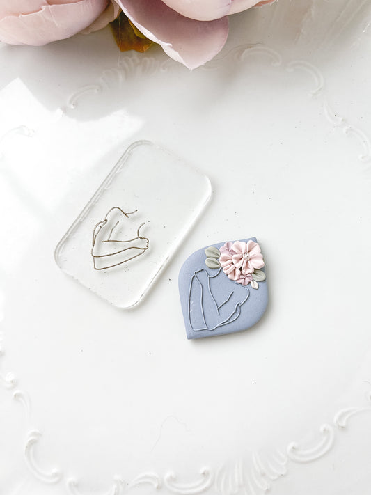 Self-Love Silhouette Female Acrylic Tile - February Launch