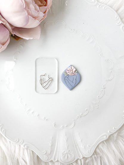 Self-Love Silhouette Female Acrylic Tile - February Launch