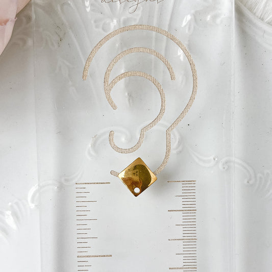18K Solid Diamond Stud Finding (10 PIECES) - February Launch