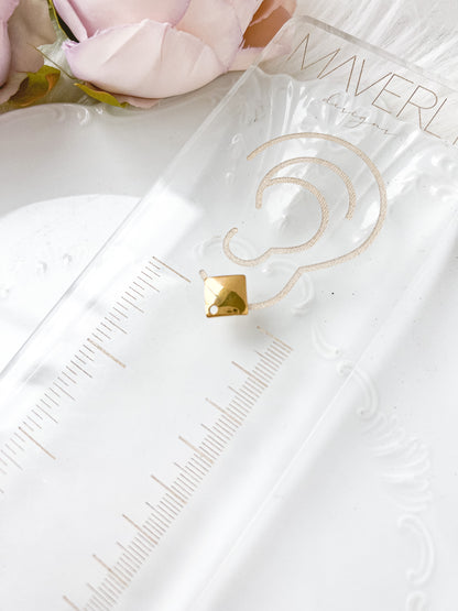 18K Solid Diamond Stud Finding (10 PIECES) - February Launch