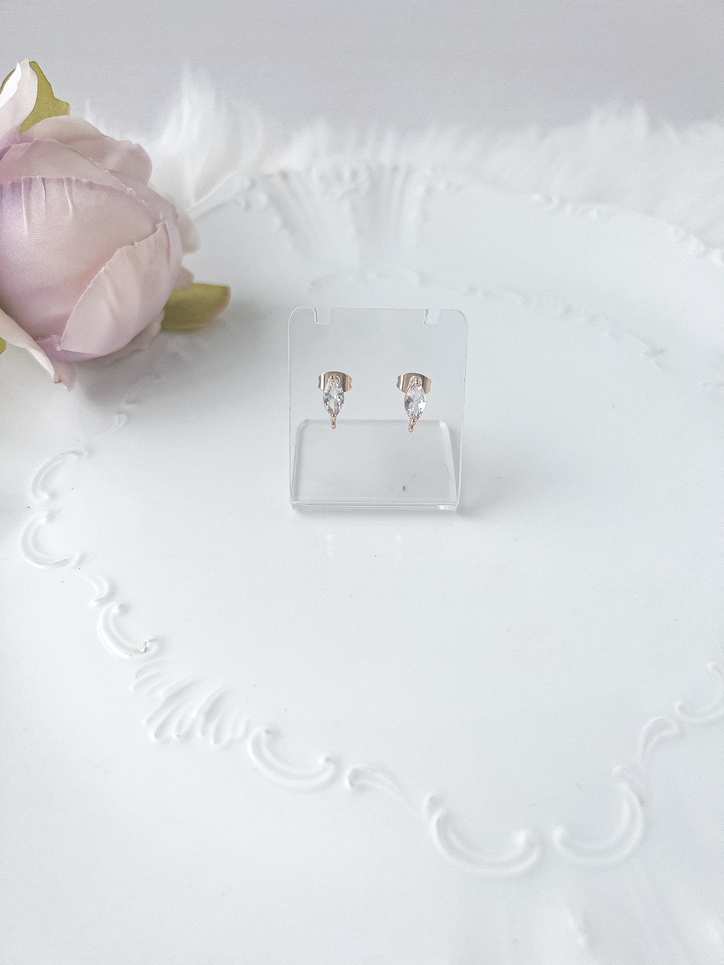 CZ Marquise Stud Finding (10 PIECES) - March Launch