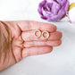 Pearl Circle Frame Stud Finding - 10 PIECES - March Launch