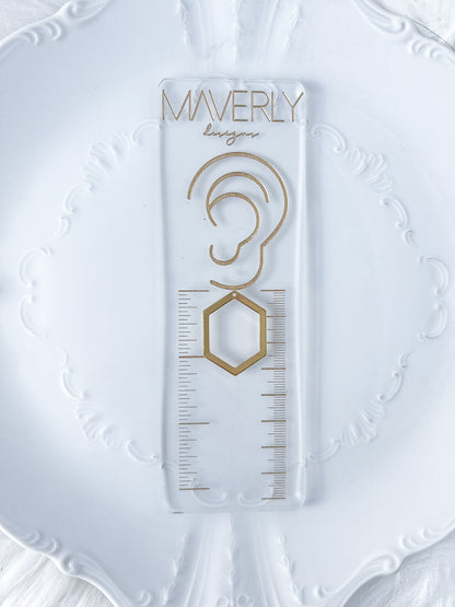 Hexagon Bezel Charm - 10 PIECES - March Launch
