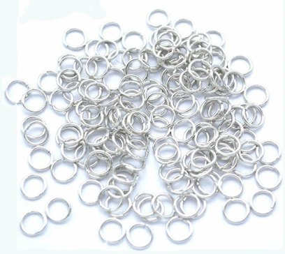 Rhodium Jump Rings - 200PCS