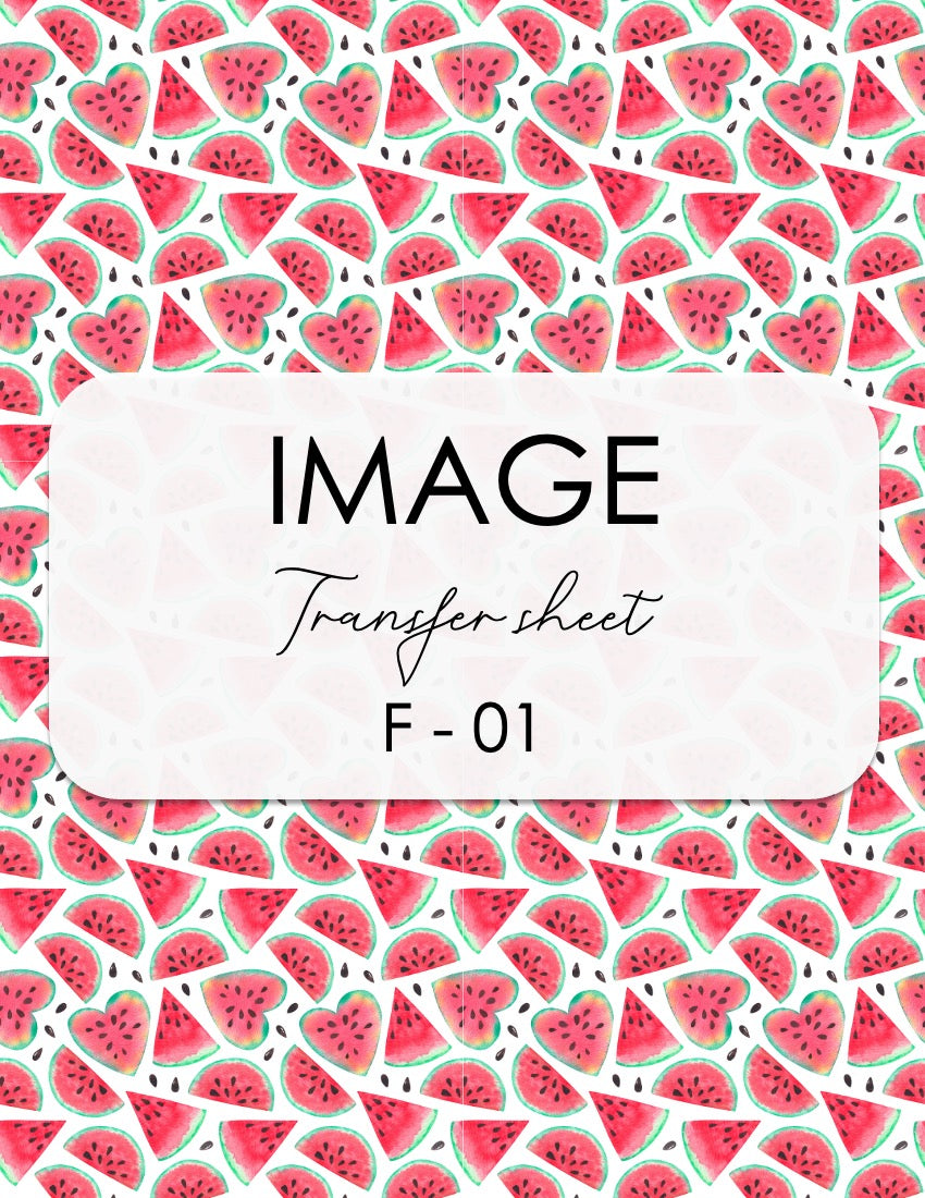 March Image Transfer Sheet - F01
