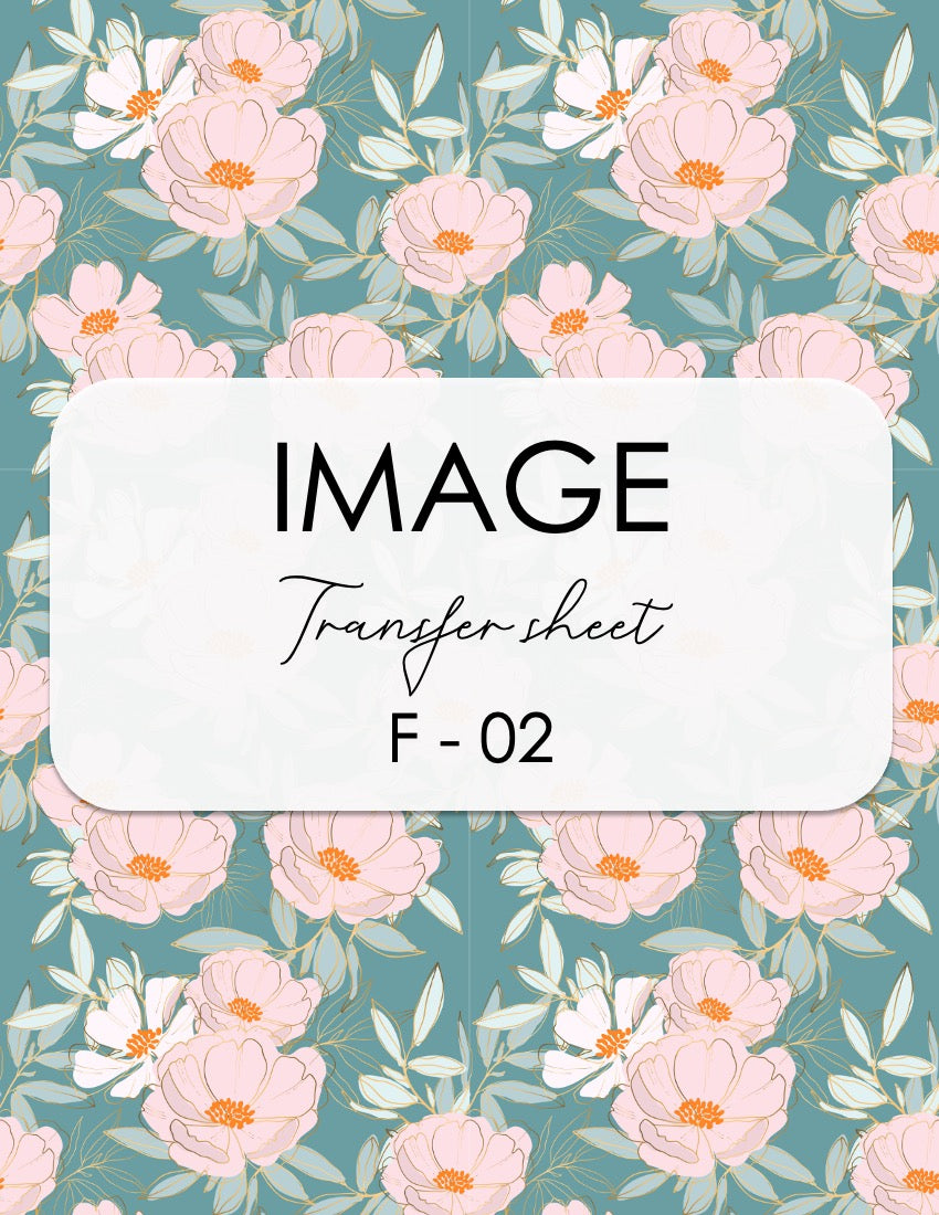 March Image Transfer Sheet - F02