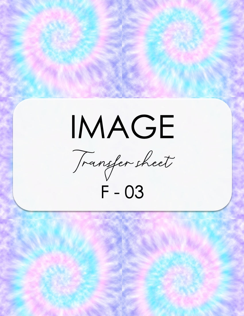 March Image Transfer Sheet - F03