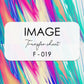 March Image Transfer Sheet - F019