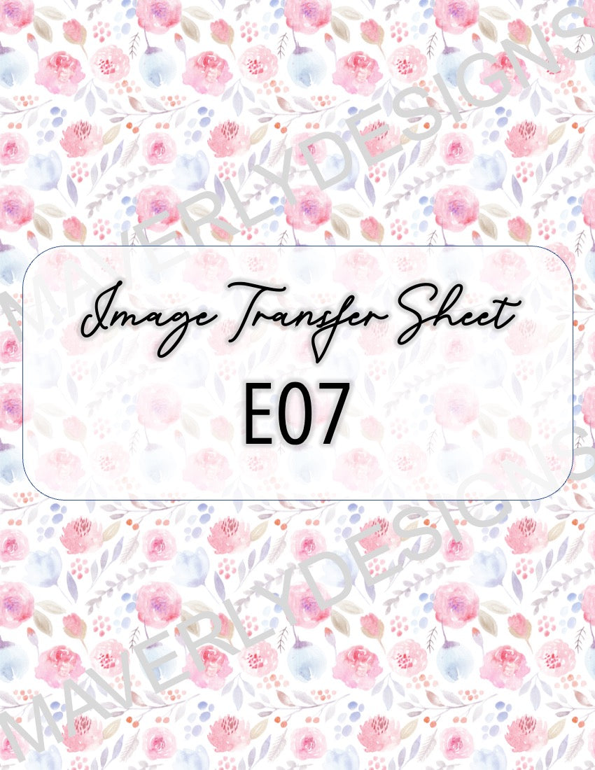 E7 Transfer Paper - February Launch