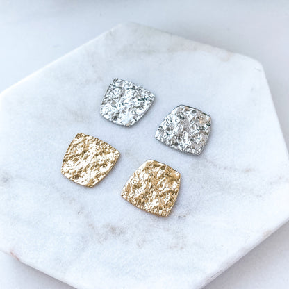 Hammered Trapezoid Connector - 10 PIECES