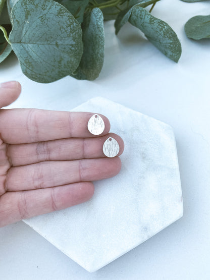 Small Teardrop Charm - 10 PIECES