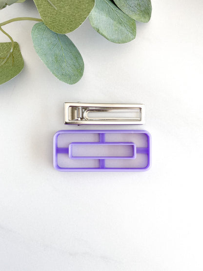 Rectangle Window Barrette Cutter - B1