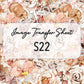 Image Transfer Sheet - S22 - Nude Florals
