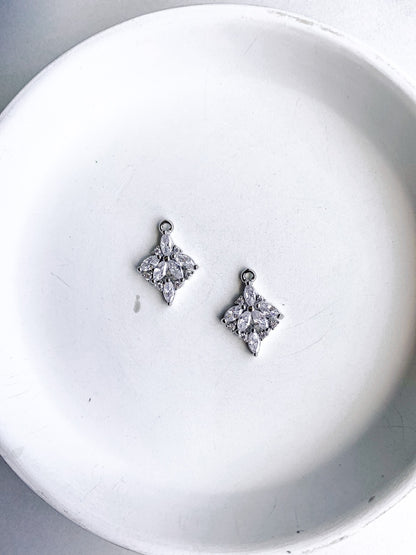 Multi Gem Charm - 10 PIECES