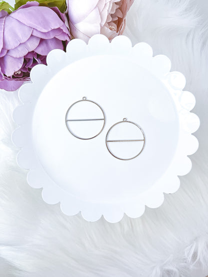 Circle Cut Bezel - 10 PIECES