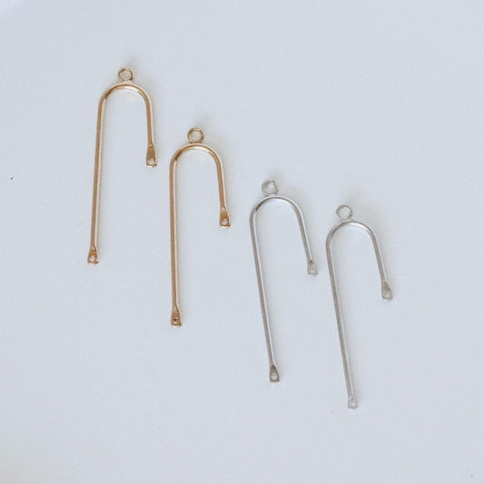 Dainty Waterfall Connectors - 10 PIECES