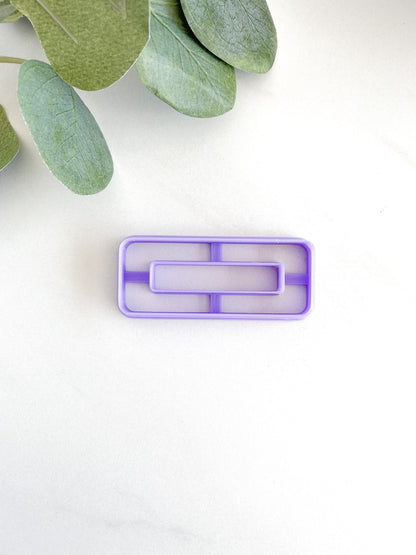 Rectangle Window Barrette Cutter - B1