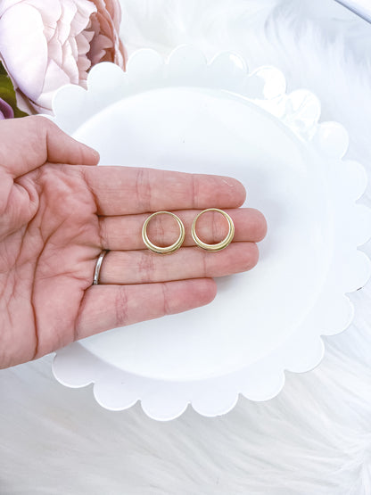 Thick Circle Bezel - 10 PIECES