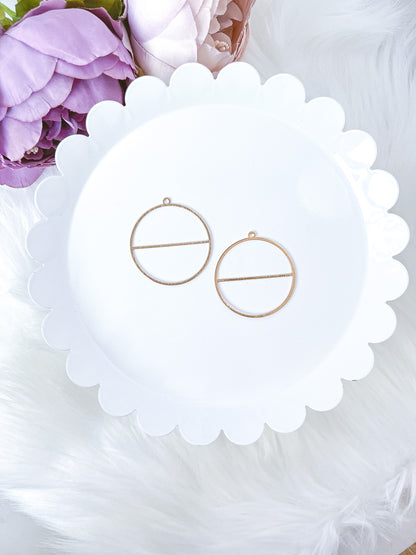 Circle Cut Bezel - 10 PIECES