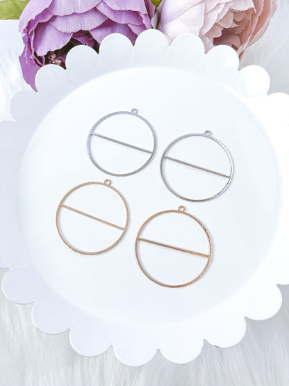Circle Cut Bezel - 10 PIECES