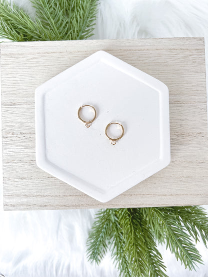 Click Hoop Stud Finding - 10 PIECES
