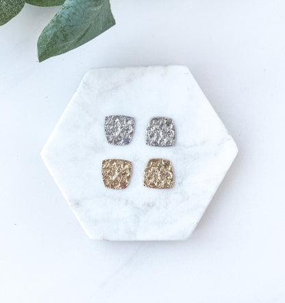 Hammered Trapezoid Connector - 10 PIECES