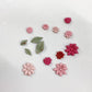 Micro Flower Mold 005 - Leaves and Daisies