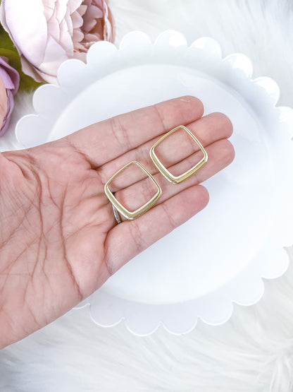 Wide Diamond Bezel - 10 PIECES