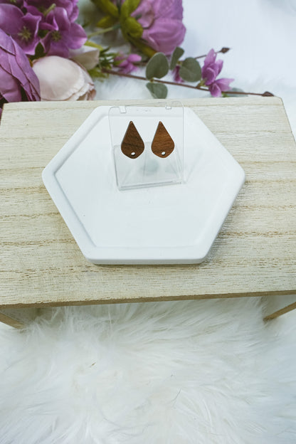 Wooden Teardrop Stud Finding - 10 PIECES