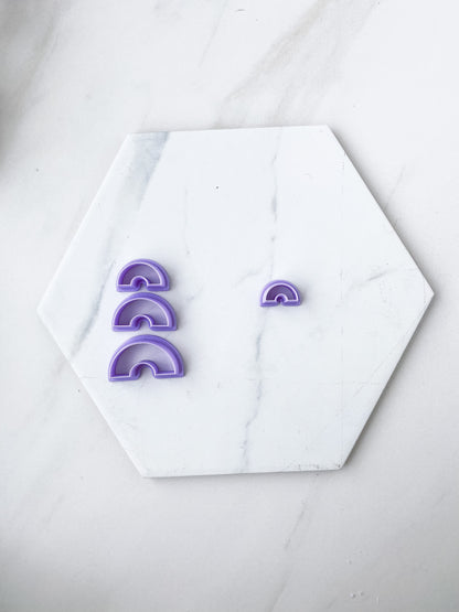 Half Circle Cut - Measured by WIDTH